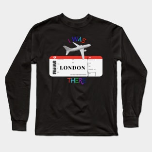 Souvenir from London. Take a piece of London with You. Long Sleeve T-Shirt